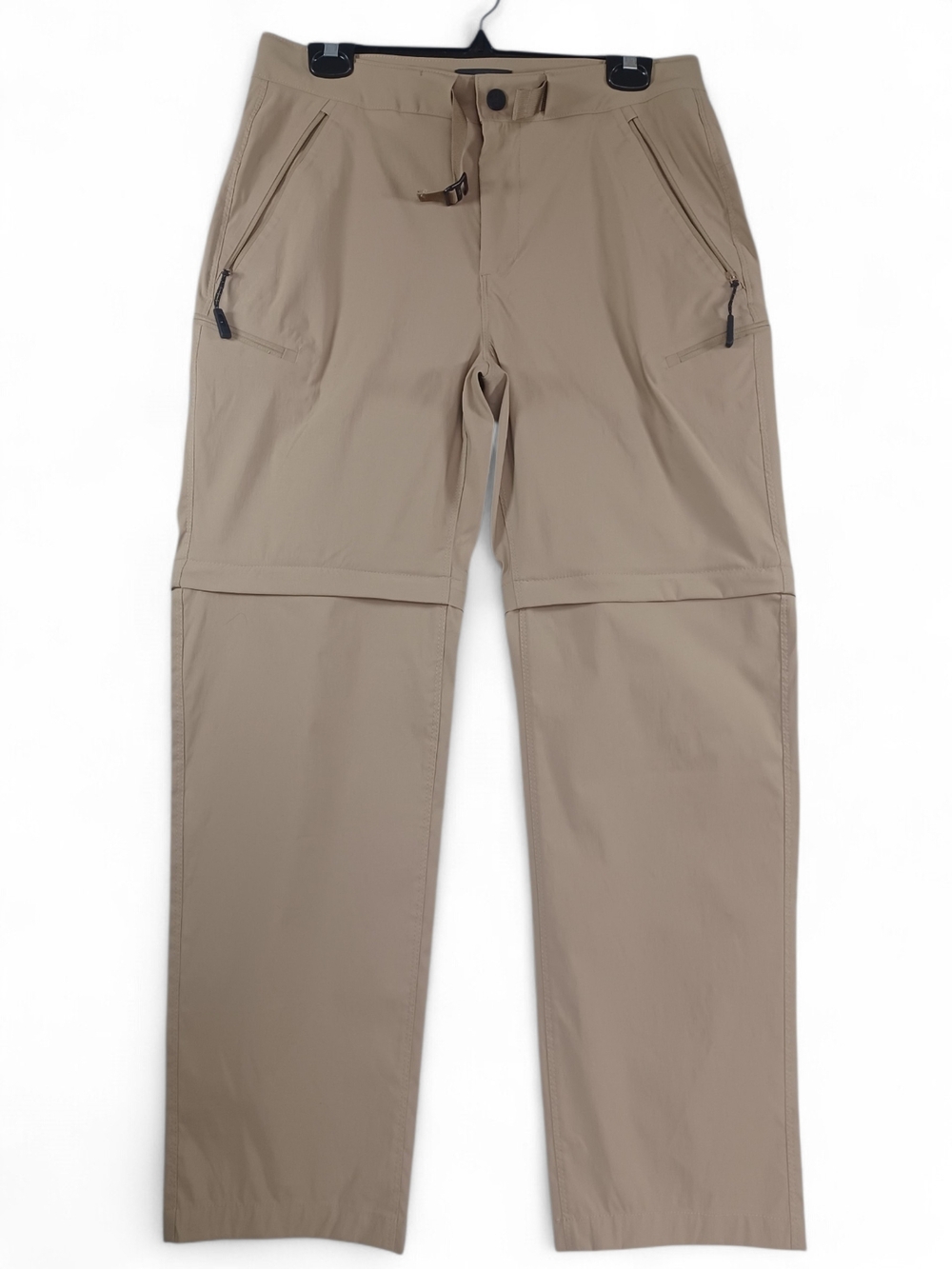 WindRiver Hiking Pants Men's 32x30 Beige Convertible Zip-Off Gorpcore Outdoor